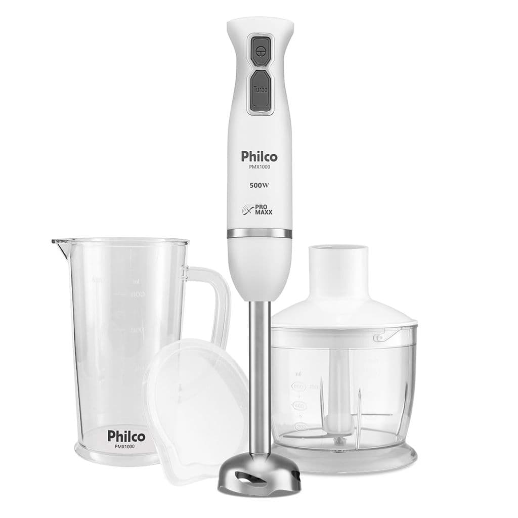 Mixer Philco 4 Lâminas Pro Maxx 2 e 1 500W PMX1000